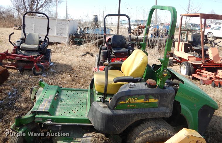 image for item EZ9763 John Deere 997 ZTR lawn mower
