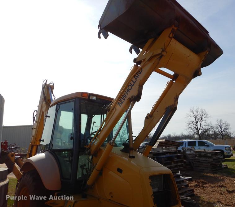 image for item EZ9932 1996 New Holland 575E backhoe