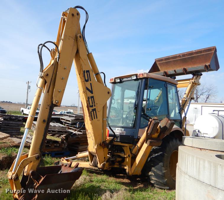 image for item EZ9932 1996 New Holland 575E backhoe