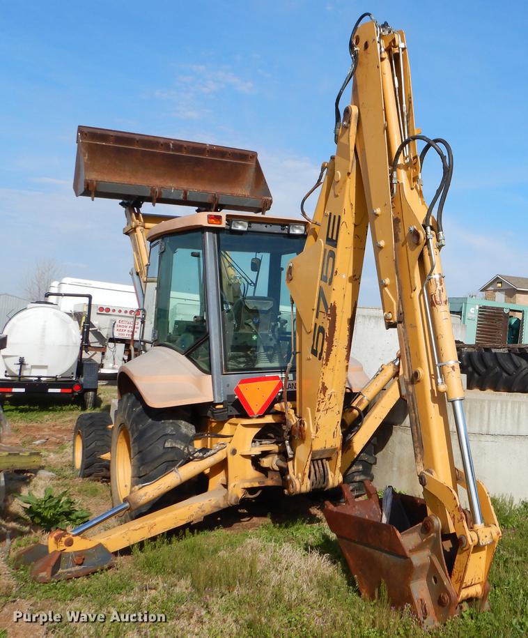 image for item EZ9932 1996 New Holland 575E backhoe