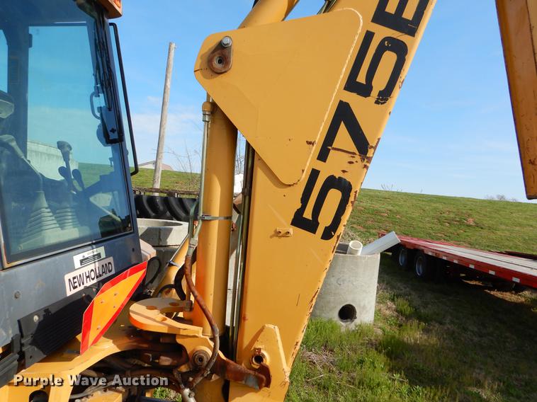 image for item EZ9932 1996 New Holland 575E backhoe