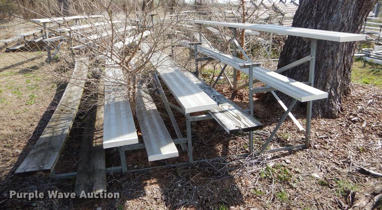 image for item EZ9941 (12) aluminum bleachers