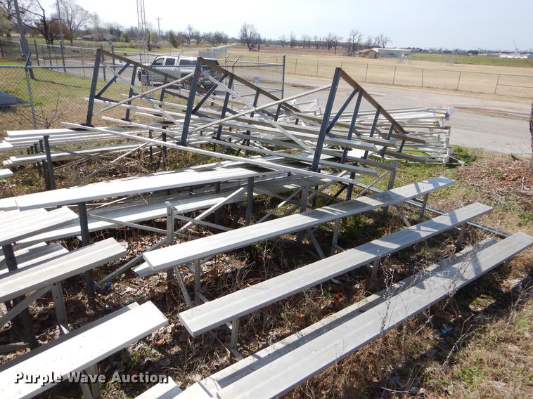 image for item EZ9941 (12) aluminum bleachers
