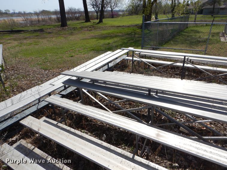 image for item EZ9941 (12) aluminum bleachers