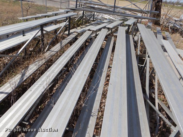 image for item EZ9941 (12) aluminum bleachers