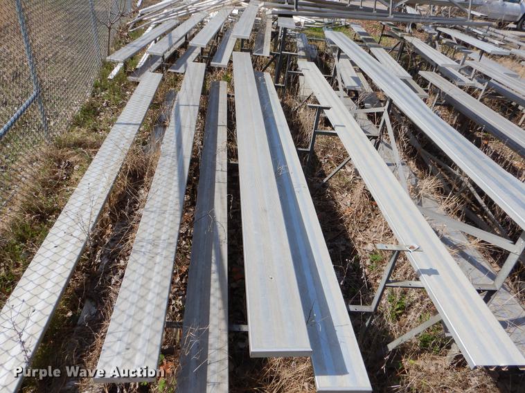 image for item EZ9941 (12) aluminum bleachers