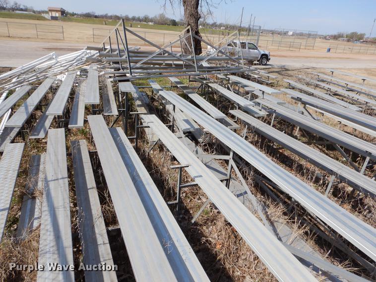 image for item EZ9941 (12) aluminum bleachers