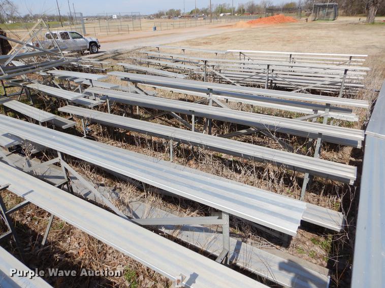 image for item EZ9941 (12) aluminum bleachers