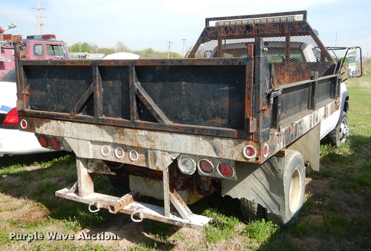 image for item EZ9964 2002 Chevrolet Silverado 3500 dump flatbed pickup truck
