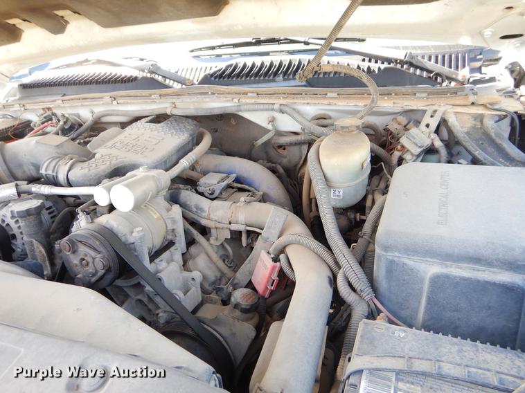 image for item EZ9964 2002 Chevrolet Silverado 3500 dump flatbed pickup truck