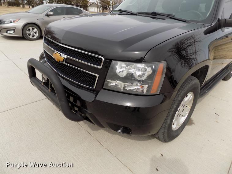 image for item FA9622 2012 Chevrolet Tahoe Police SUV