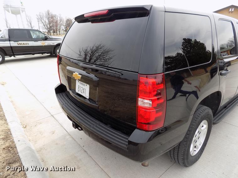 image for item FA9622 2012 Chevrolet Tahoe Police SUV