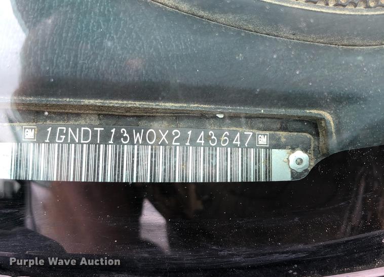 image for item FA9633 1999 Chevrolet Blazer LS SUV