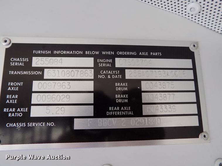 image for item FA9636 2008 Blue Bird Vision school bus