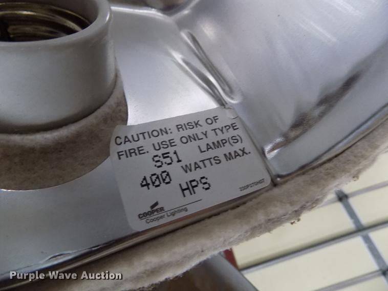 image for item FA9645 (4) Cooper HPS street lights