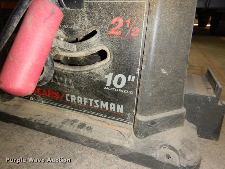 image for item FK9025 Craftsman 10" table saw