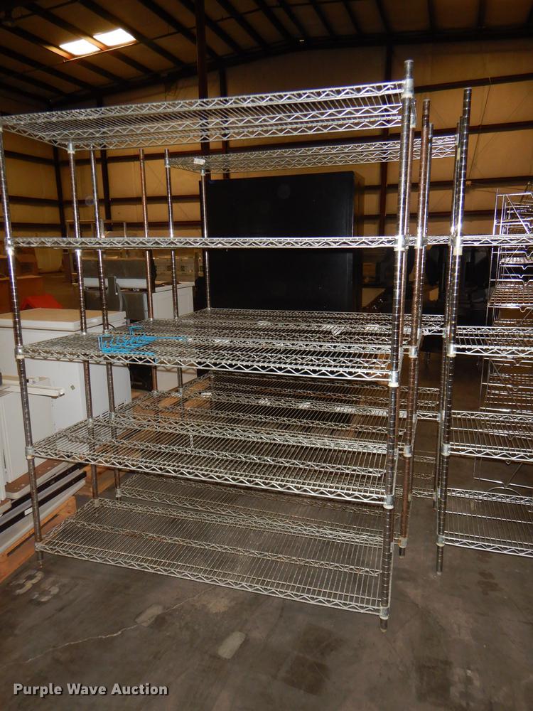 image for item FK9104 (5) metal shelves