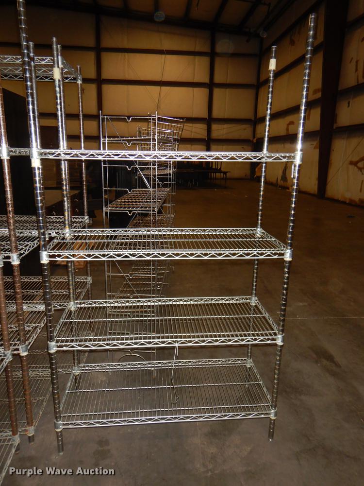 image for item FK9104 (5) metal shelves