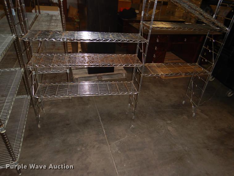 image for item FK9104 (5) metal shelves