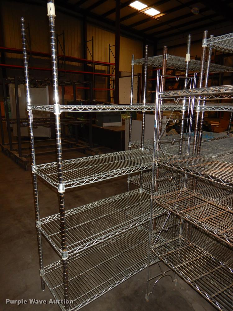 image for item FK9104 (5) metal shelves
