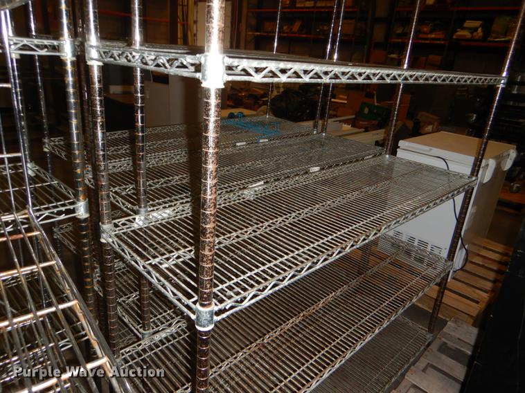 image for item FK9104 (5) metal shelves