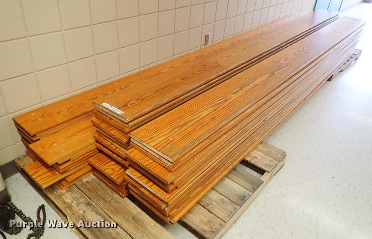 image for item FN9990 Approximately 60 pine bleacher boards