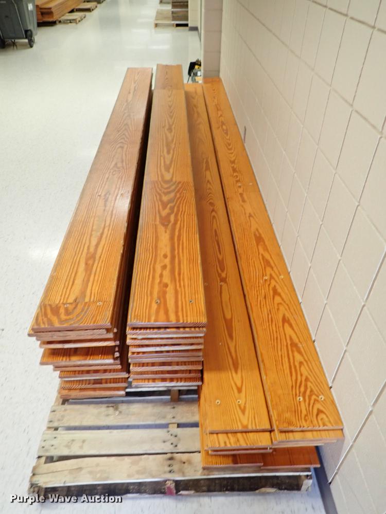 image for item FN9990 Approximately 60 pine bleacher boards