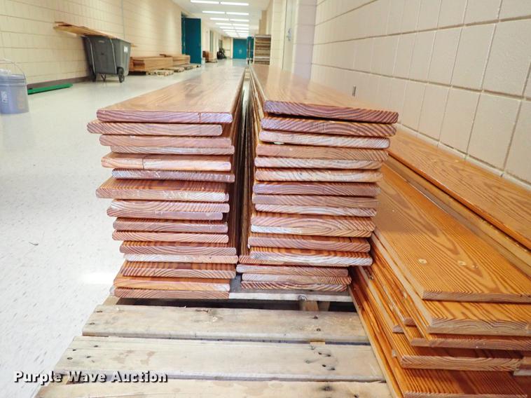 image for item FN9990 Approximately 60 pine bleacher boards