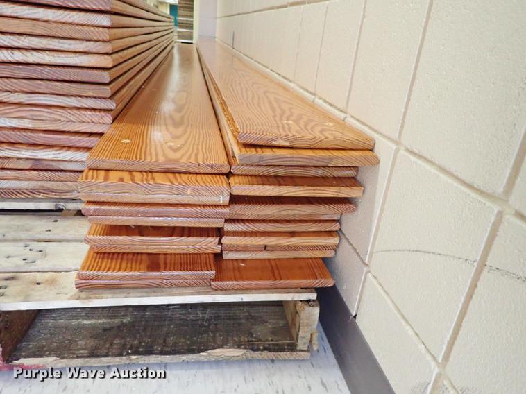 image for item FN9990 Approximately 60 pine bleacher boards