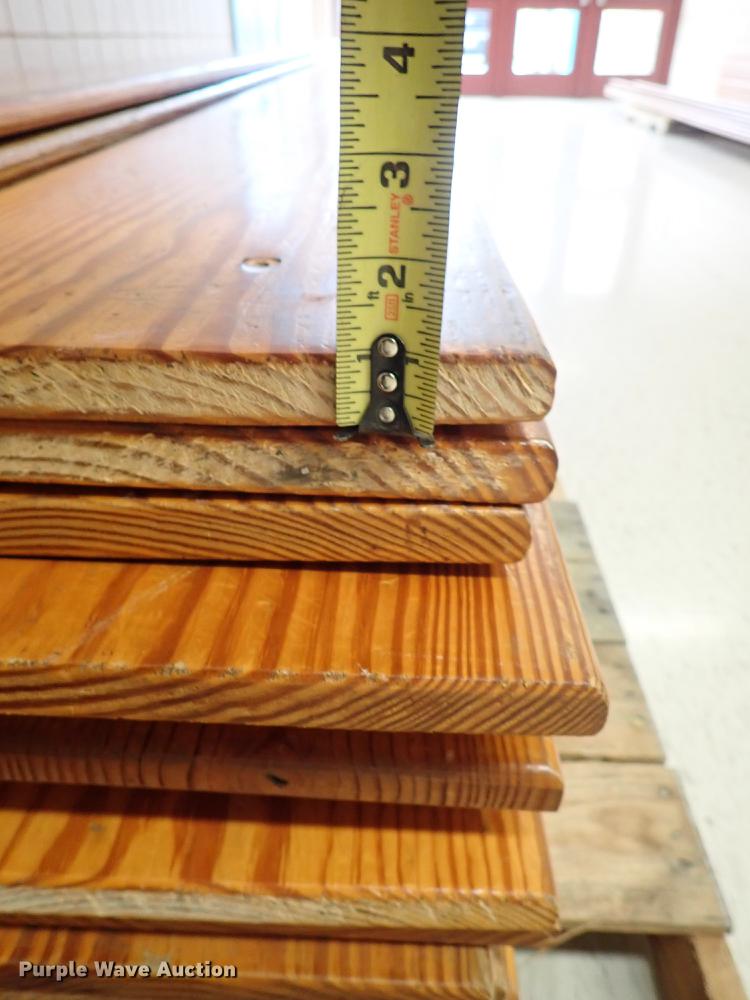 image for item FN9990 Approximately 60 pine bleacher boards