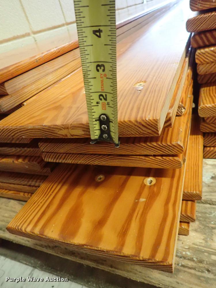 image for item FN9990 Approximately 60 pine bleacher boards