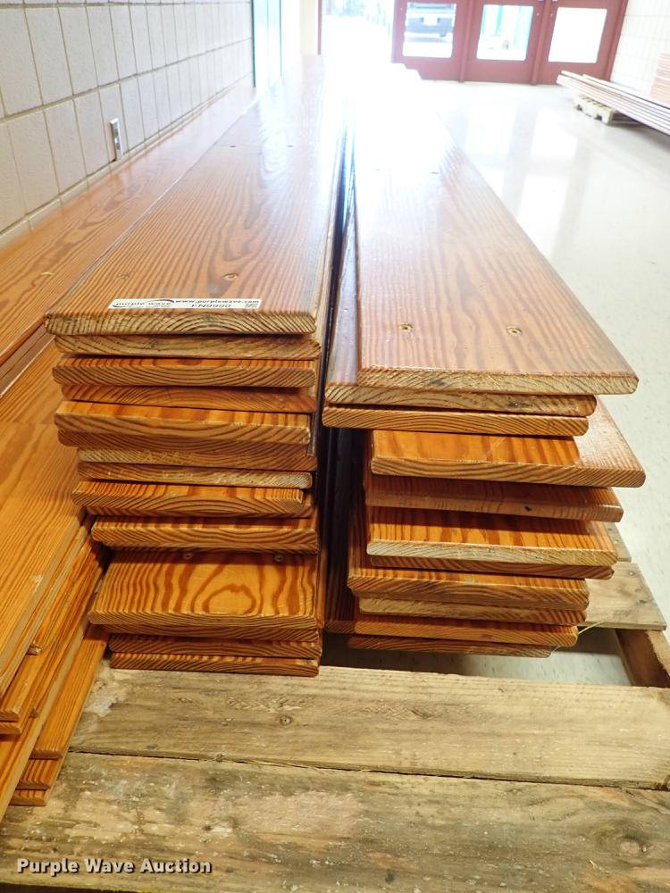 image for item FN9990 Approximately 60 pine bleacher boards