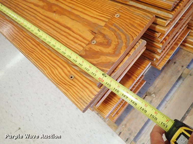 image for item FN9990 Approximately 60 pine bleacher boards