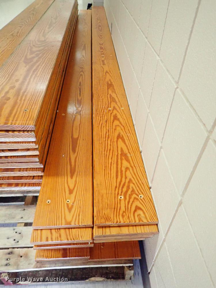 image for item FN9990 Approximately 60 pine bleacher boards