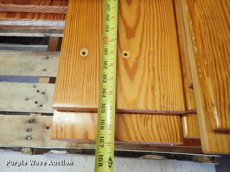 image for item FN9990 Approximately 60 pine bleacher boards