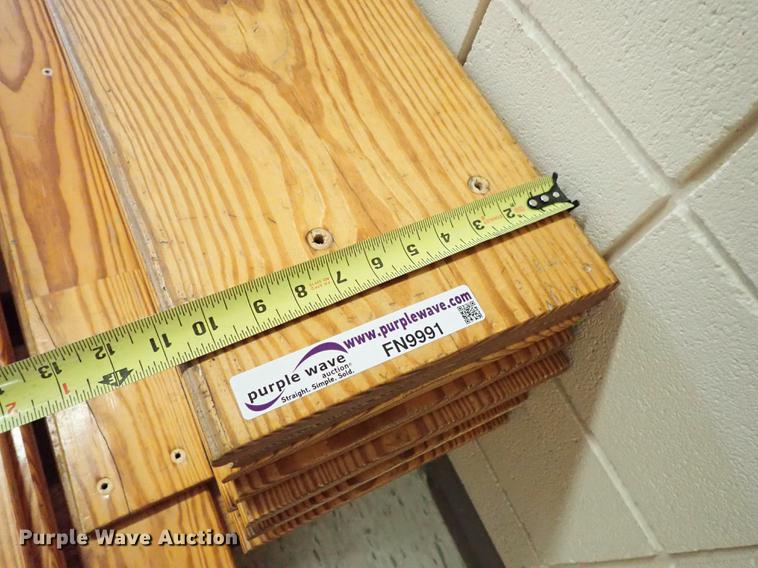 image for item FN9991 Approximately 29 pine bleacher boards