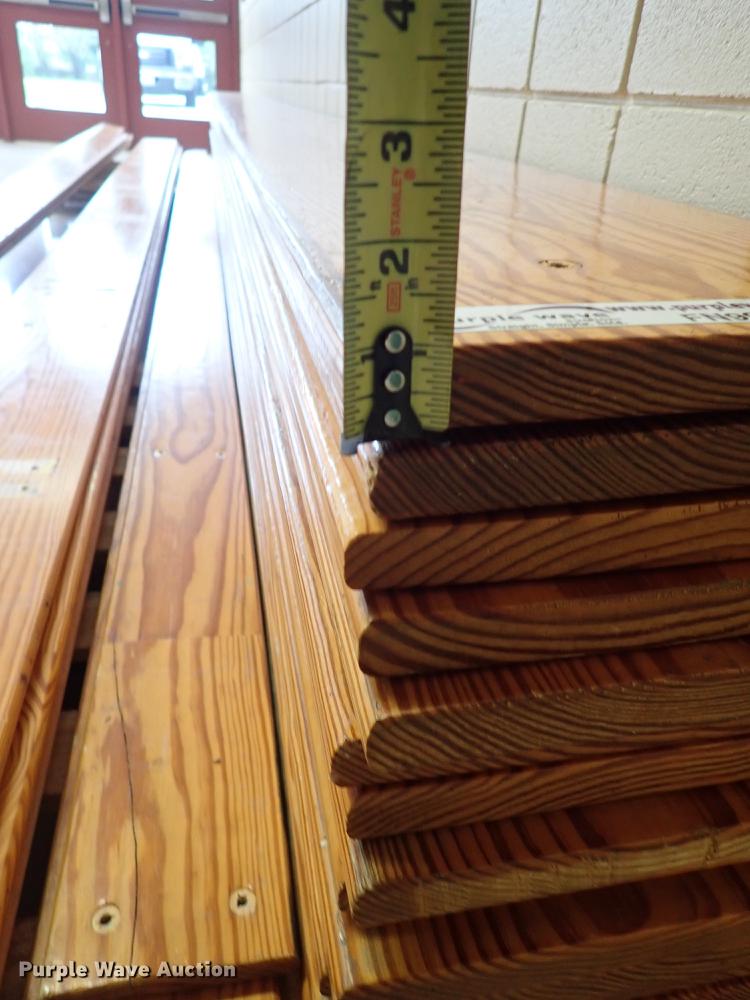 image for item FN9991 Approximately 29 pine bleacher boards