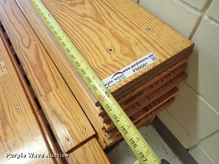 image for item FN9991 Approximately 29 pine bleacher boards