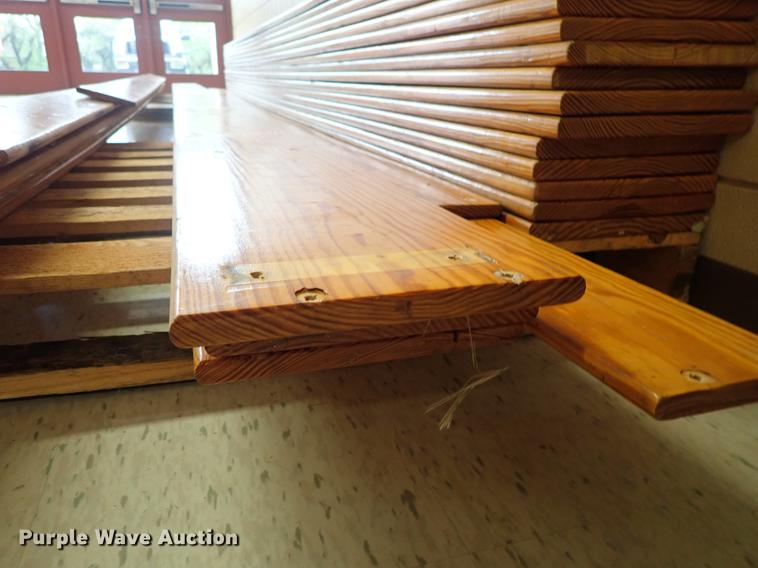 image for item FN9991 Approximately 29 pine bleacher boards