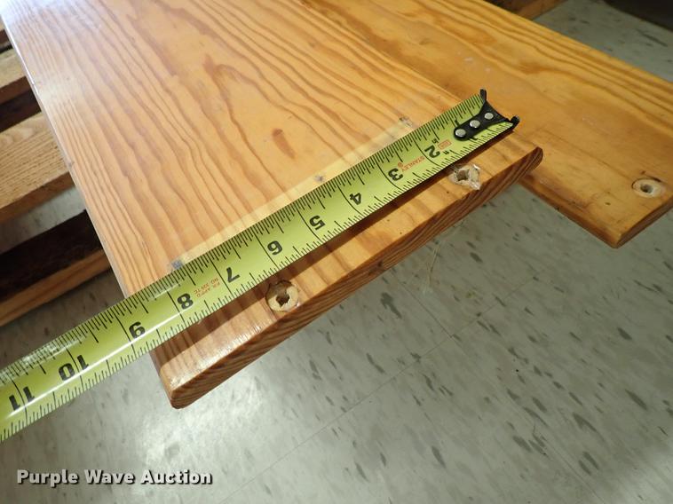image for item FN9991 Approximately 29 pine bleacher boards