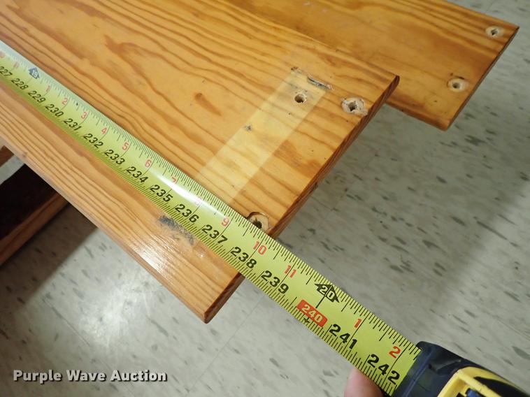 image for item FN9991 Approximately 29 pine bleacher boards
