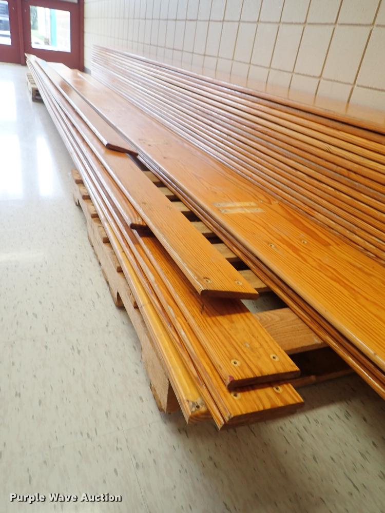 image for item FN9991 Approximately 29 pine bleacher boards