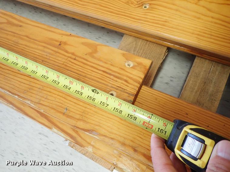 image for item FN9991 Approximately 29 pine bleacher boards