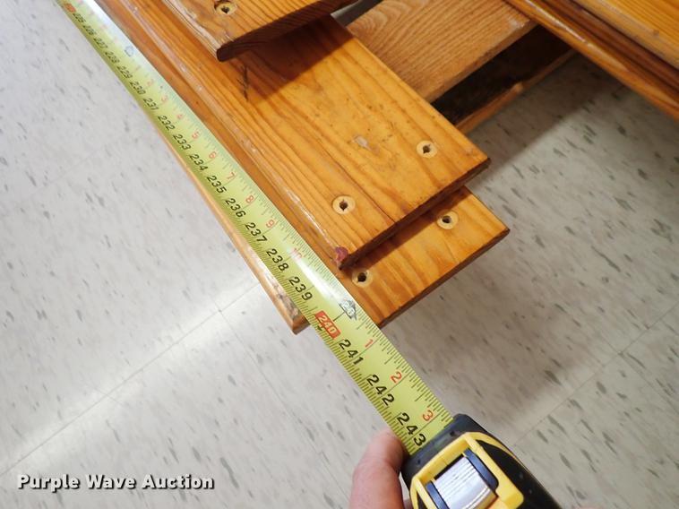 image for item FN9991 Approximately 29 pine bleacher boards