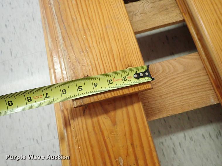 image for item FN9991 Approximately 29 pine bleacher boards