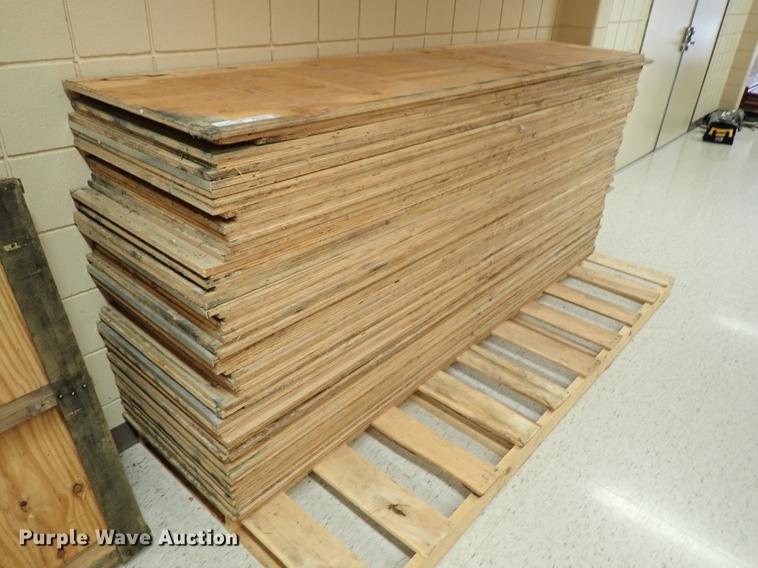 image for item FN9992 Approximatley 60 pieces of plywood