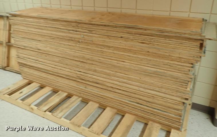 image for item FN9992 Approximatley 60 pieces of plywood