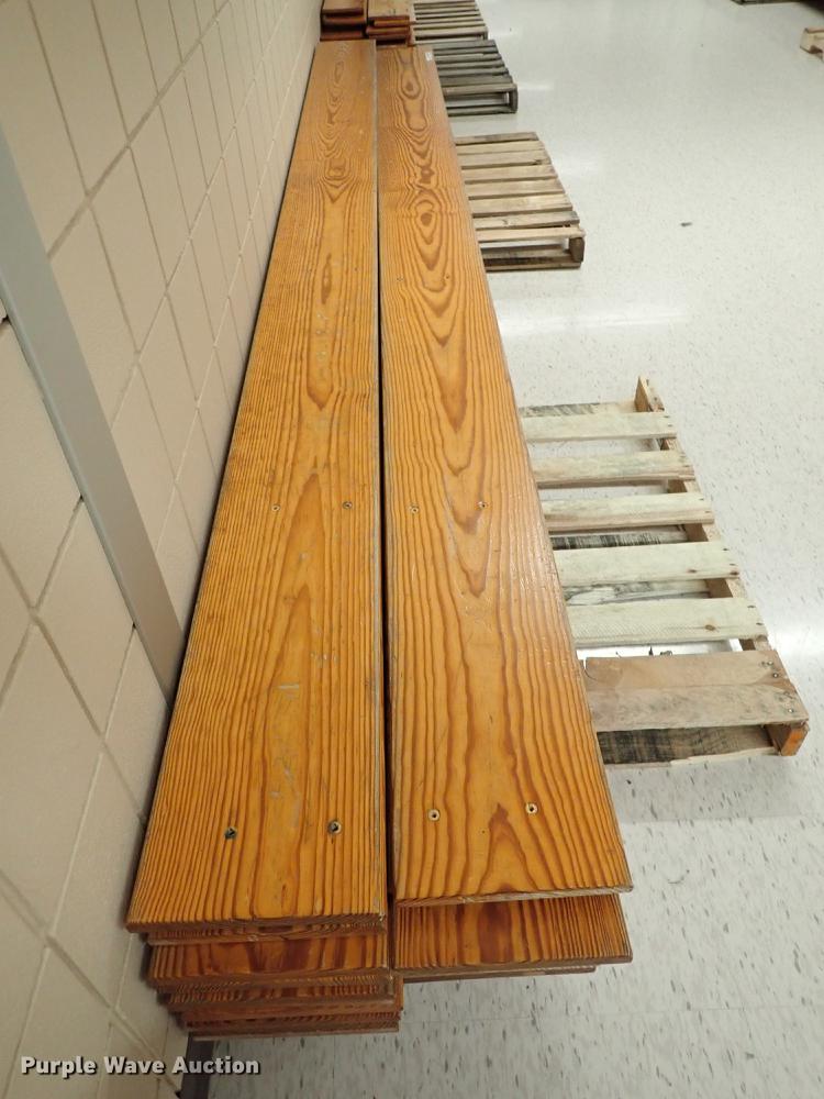 image for item FN9993 Approximately 25 pine bleacher boards