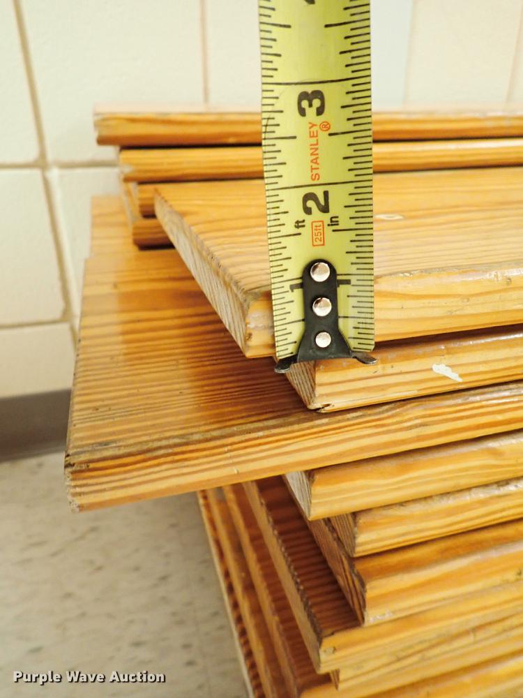 image for item FN9993 Approximately 25 pine bleacher boards