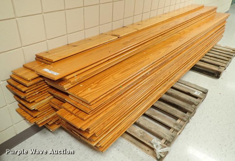 image for item FN9994 Approximately 90 pine bleacher boards